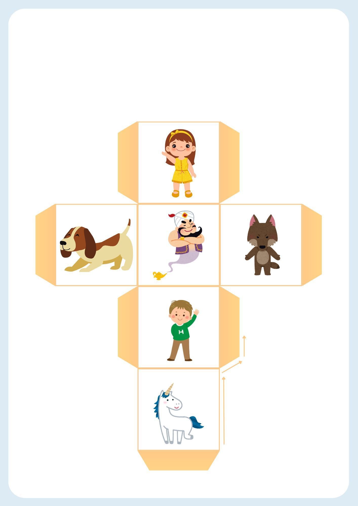 ¡Tira los dados, crea historias!