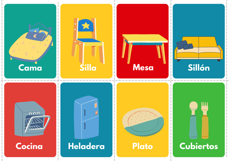 Mis Primeras 100 Palabras – Láminas educativas imprimibles