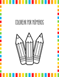 Colorea por números